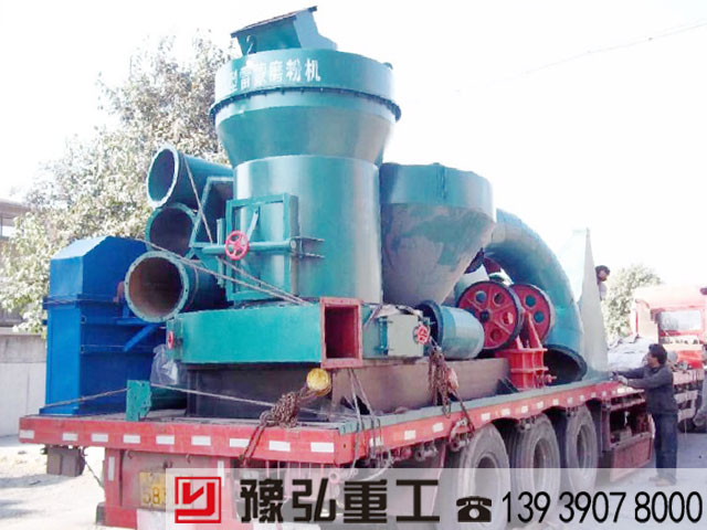 玻璃粉碎磨粉机发货现场