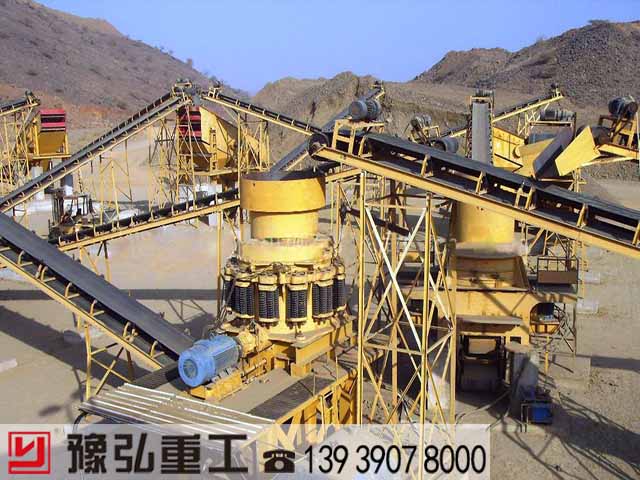大型磷矿石粉加工设备生产线