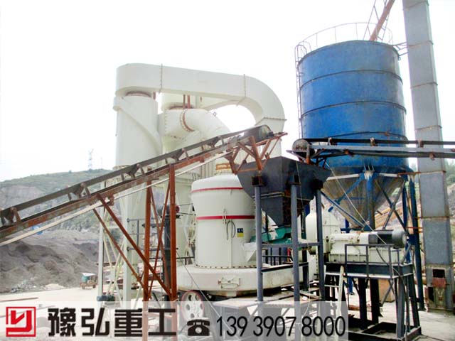 方沸石破碎机磨粉机设备，方沸石粉碎粉磨机的生产线设备厂家